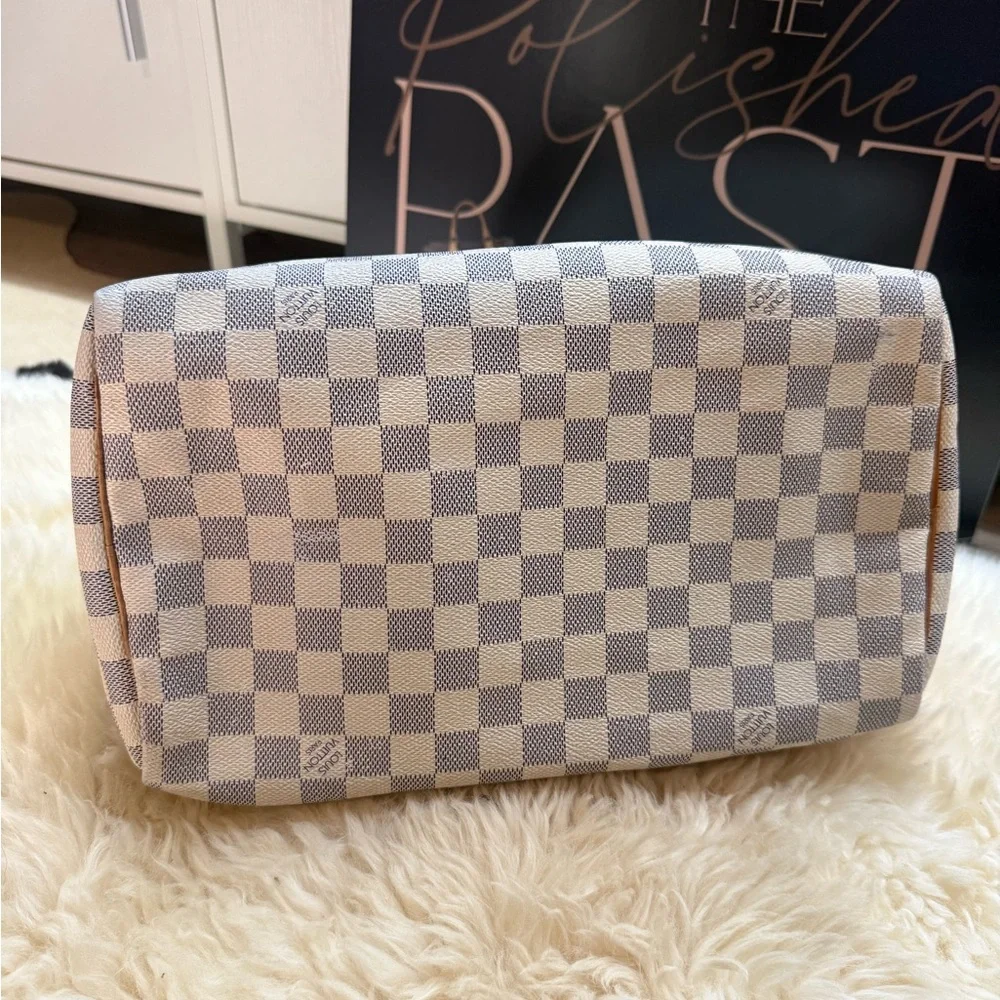2008 Louis Vuitton Damier azure speedy 30